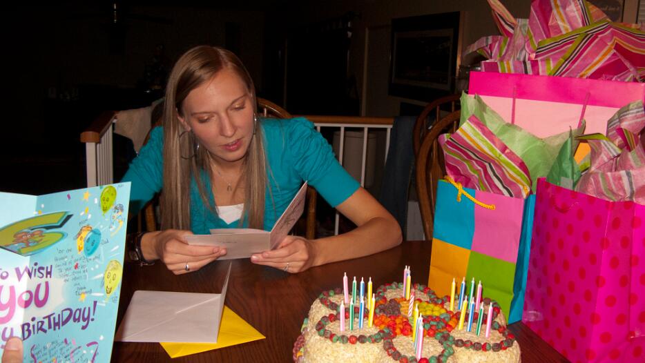 Mallorie's Birthday - 2011 Mallorie's 25th Birthday